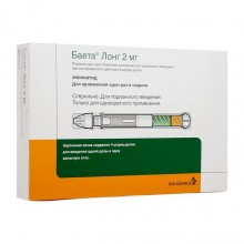Buy Byetta® cartridge 2 mg cartridge mounted. in the syringe pen + solution 4 pcs