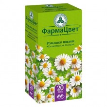 Buy Chamomile flowers tea bags 1.5 g, 20 pcs