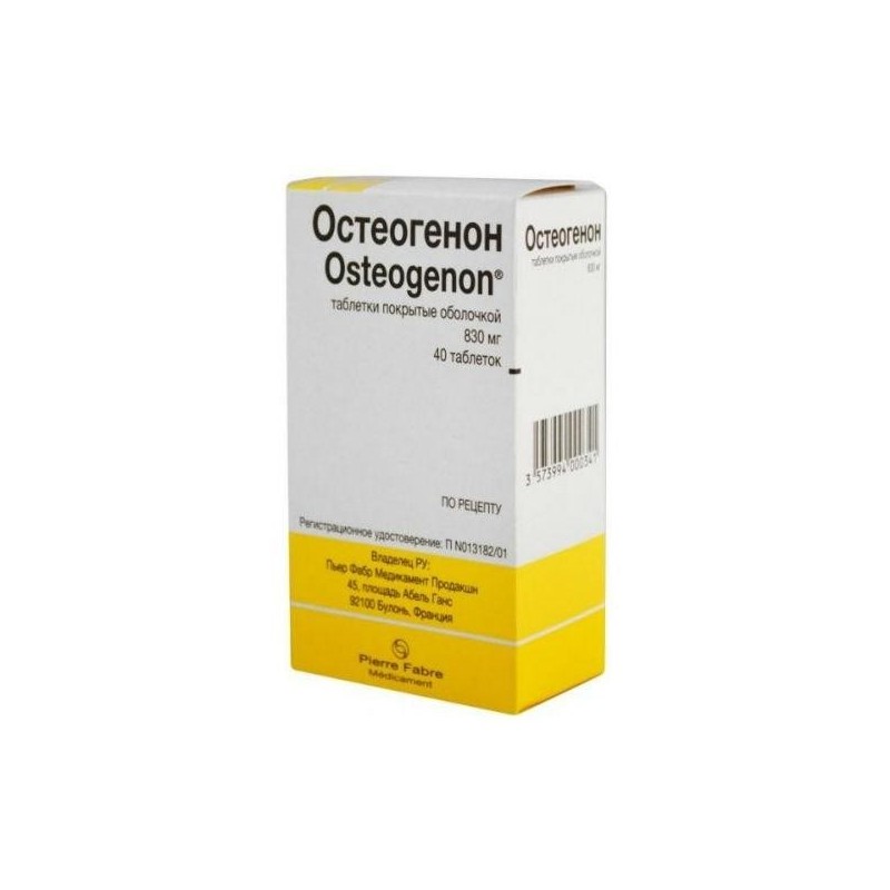 Buy Osteogenon pills 830 mg, 40 pcs