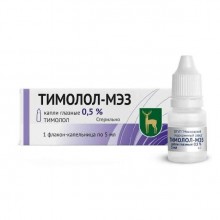 Buy Timolol-mez eye drops 0.5% dropper bottle 5 ml
