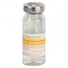 Buy Zinc sulfate 0.25%, boric acid 2% solution solution 0.25%, boric acid 2% solution sterile eye drops, 10 ml